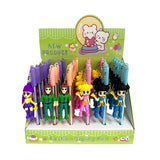 36PCS - Cartoon Character Charm Topper Gel Ball Pens