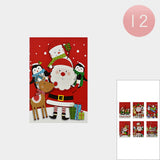 12PCS - Holiday Christmas Greeting Card Set