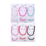 12 SET OF 2 - Faux Pearl Beaded Kids Bracelet Necklace Sets