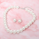 Classic Pearl Beaded Necklace