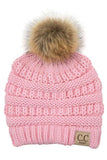C.C Solid Ribbed Baby Beanie