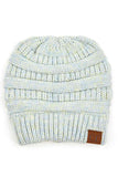 C.C Soft Yarn Knit Beanie Hat