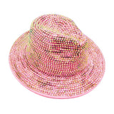 Bling Studded Panama Hat