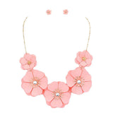 Bloom Flower Link Necklace