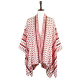 Greek Mati Mataki Printed Cover Up Kimono Poncho