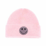KIDS Rhinestone Smiley Face Cuff C.C Beanie