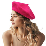 Solid Beret Hat
