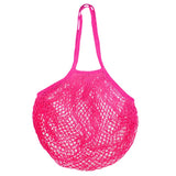 Solid Mesh Net Tote Bag