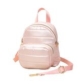 Solid Puffer Mini Backpack Bag