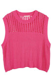 Chest Blocked Crochet Poncho