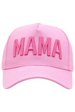 MAMA Embroidered Letter Baseball Cap
