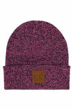 C.C Unisex Classic Basic Solid Color Beanie