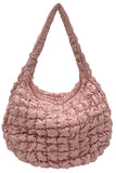 Large Quilted Solid Bag