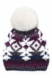 C.C Multi Yarn Aztec Beanie Hat