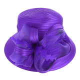 Mesh Bow Dressy Hat