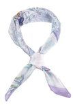 Abstract Floral Print Bandana Summer Scarf