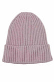 Solid Color Ribbed Knit Cuff Beanie
