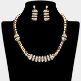 Metal Rhinestone Necklace