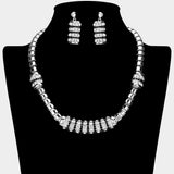 Metal Rhinestone Necklace