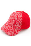 C.C Women's Paisley Ponytail Baseball Cap