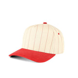 C.C Pinstripe Palin Two Tone Trucker Cap