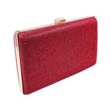 Crystal Shimmery Evening Clutch Bag
