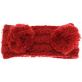 KIDS Solid Double Pom C.C Head Wrap