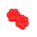 Paw Polymer Clay Stud Earrings