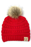 C.C Solid Ribbed Baby Beanie