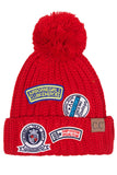 C.C Fashion Pom Beanie With Patch