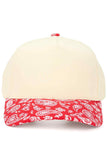 C.C Paisley Pattern Two Tone Trucker Cap