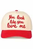 C.C Women's You Look Like Love ME Trucker Cap Hat