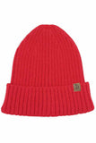 Solid Color Ribbed Knit Cuff Beanie