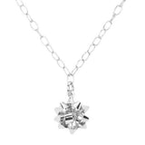 Christmas Gift Bow Necklace