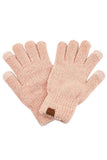 C.C Solid Boucle Gloves