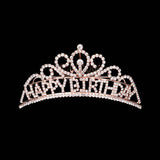 Happy Birthday Rhinestone Party Tiara