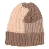 Tri-Color Cuff C.C Beanie