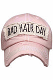 BAD HAIR DAY Washed Vintage Baseball Cap