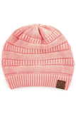 C.C Cotton Washed Ribbed Beanie