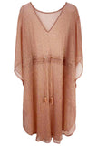 Lurex String Poncho