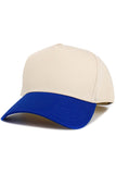 Five Panel Plain Snapback Baseball Cap