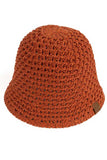 C.C Solid Knit Bucket Hat