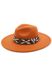 Tribal Band Panama Hat