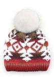 C.C Multi Yarn Aztec Beanie Hat