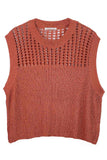 Chest Blocked Crochet Poncho