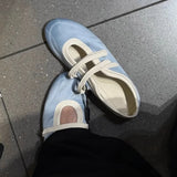 Banded Flat Sneakers - AfterAmour