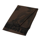 Rose Floral Pashmina Reversible Scarf Shawl