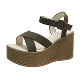 Elegant Buckle Wedges - AfterAmour