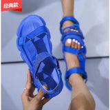 Vibrant Roman Sandals - AfterAmour