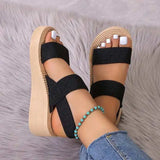 Ankle Strap Sling back Wedges - AfterAmour